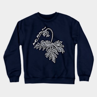 Pacific Bleeding Heart line art Crewneck Sweatshirt